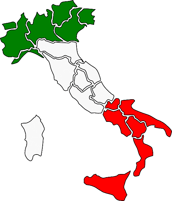 Registra un dominio geografico